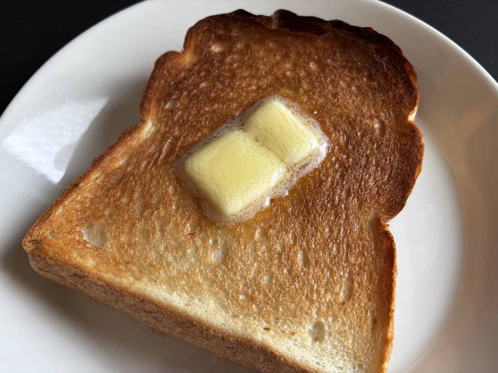 極上の食パンの完成