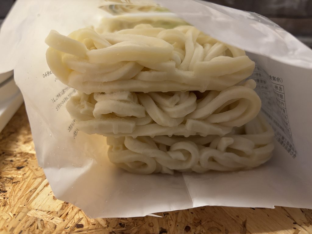 茹でたうどん