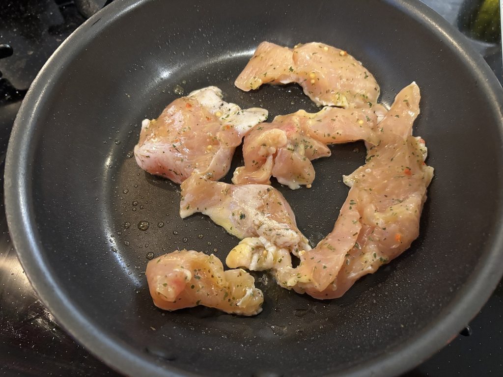 国産鶏バジル焼き 完成品
