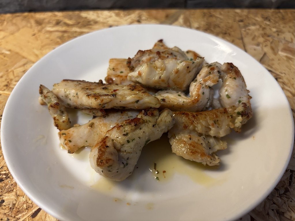 国産鶏バジル焼き 完成
